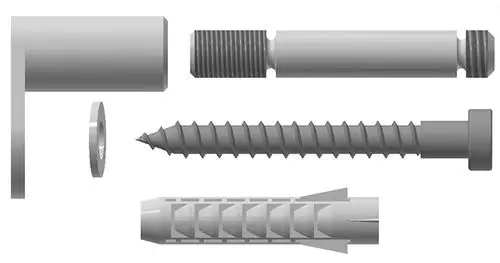 Produktbild Kermi Abstandshalter-Set 9, RAL9016, ZB03470001
